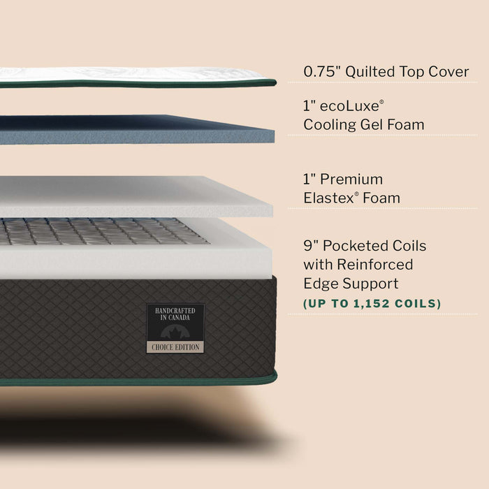Twin Choice Hybrid Mattress (Used)