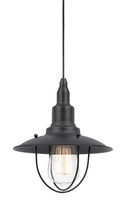 Matteo Clarkson Series - C54113MB - Matte Black Pendant Light (New)