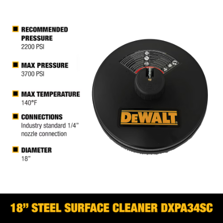 DEWALT 3700 PSI Surface Cleaner
