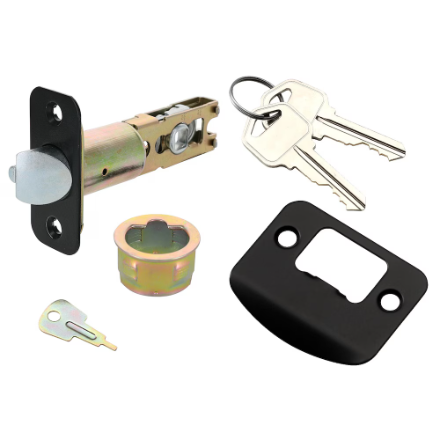 Defiant Electronic Touchpad Door Lever in Matte Black (New)