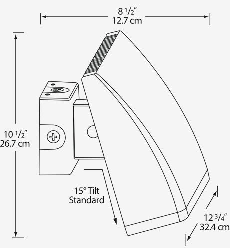RAB lighting Pack WPLED 52BL wall pack (NEW)