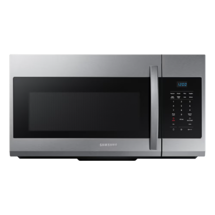 Samsung 1.7 cu. ft. Over the Range Microwave in Fingerprint Resistant Stainless Steel (new)