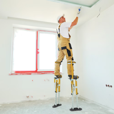 Metaltech Jobsite Series 18" to 30" Aluminum Heavy-Duty Drywall Stilts