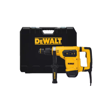 DEWALT 10.5 Amp 1 9/16" Corded SDS-max Combination Concrete/Masonry Rotary Hammer with SHOCKS and Case (Used)