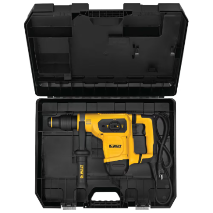 DEWALT 10.5 Amp 1 9/16" Corded SDS-max Combination Concrete/Masonry Rotary Hammer with SHOCKS and Case (Used)
