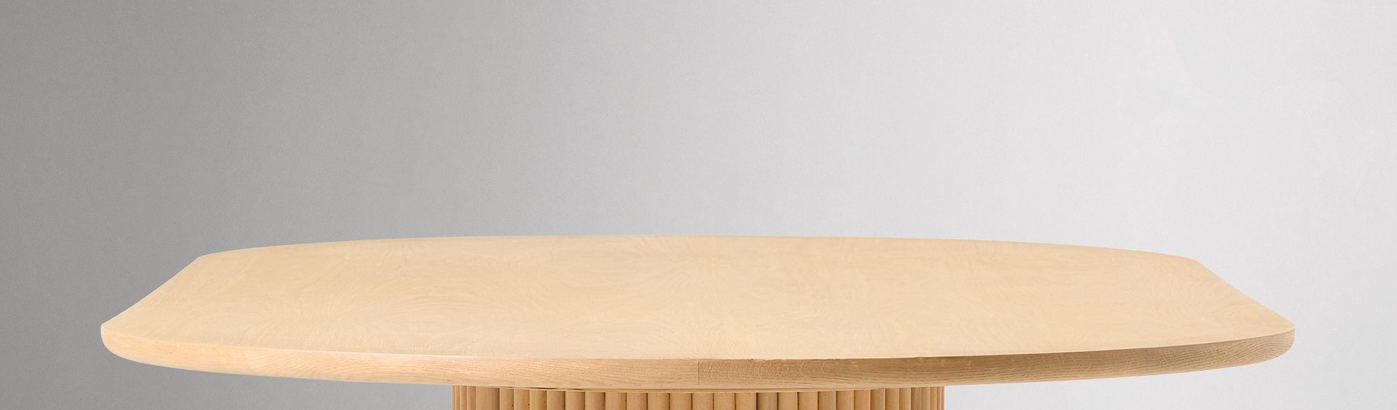 86" Ellington Oval Pedestal Dining Tabletop (New)