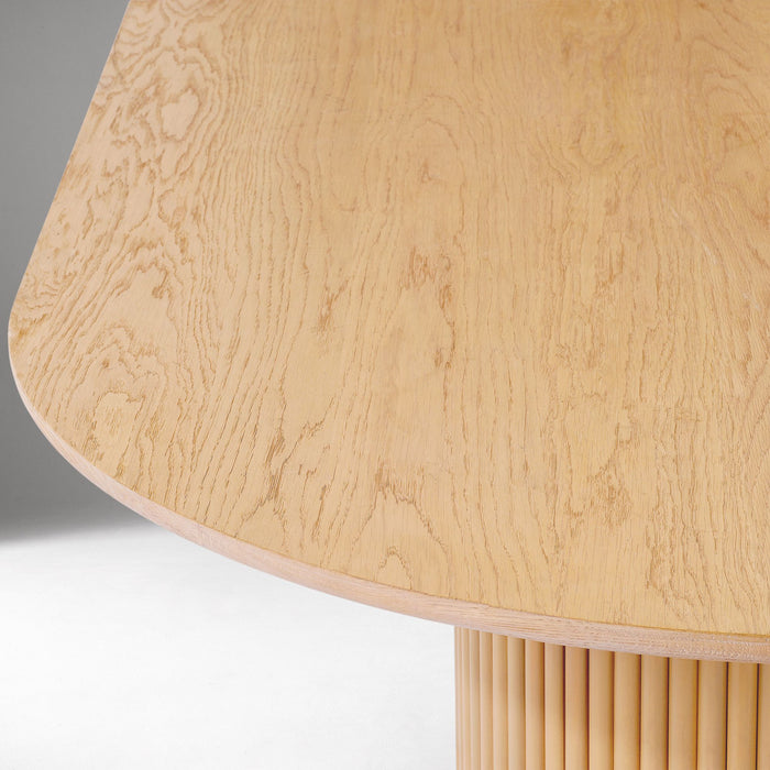 86" Ellington Oval Pedestal Dining Tabletop (New)