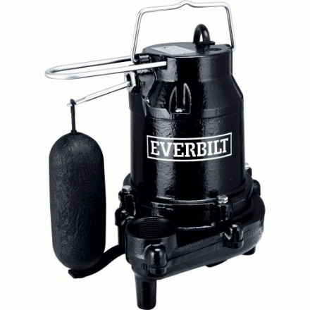 Everbilt 1/2 HP Cast Iron Sump Pump