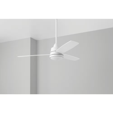 52-inch Indoor Matte White Ceiling Fan