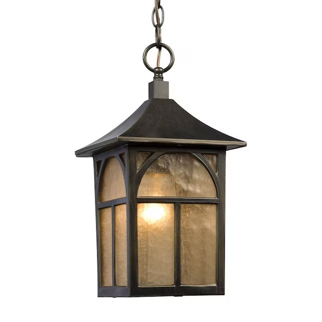Galaxy Lighting 311384ORB Chain Hung Outdoor Pendant, Oil Rubbed (New)