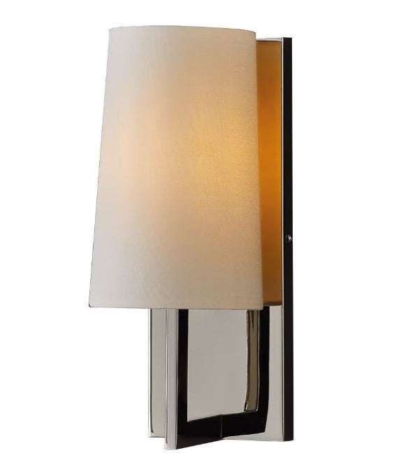 Dorset Wall Sconce With Polished Nickel Finish