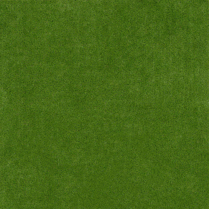 TrafficMaster Viridian Green Precut Turf 6 ft. x 8 ft. 23 oz. Artificial Grass Rug (Used)