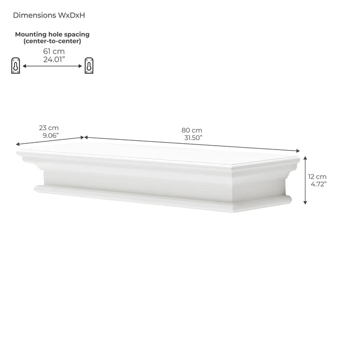 Halifax Floating Shelf - Long (New)