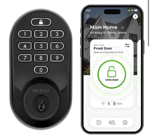 Weiser Halo Keypad Smart Lock (new)