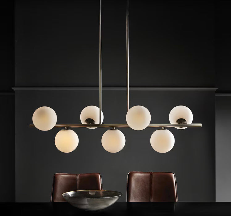 Home Decorators Collection 7-Light Brushed Nickel Pendant (new)