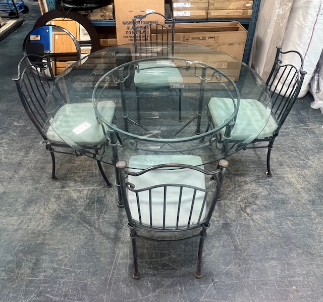 5 Piece Patio Dining Set (used)