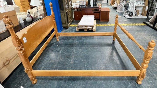 Double Wooden Bedframe (used)