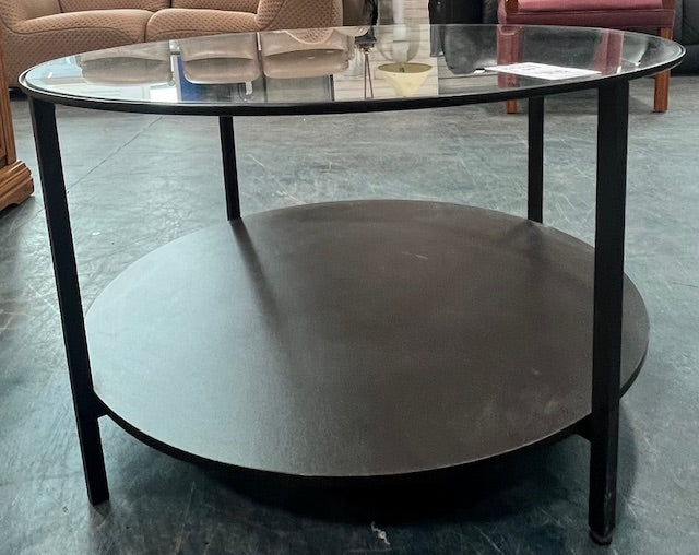 Round Glass Coffee Table
