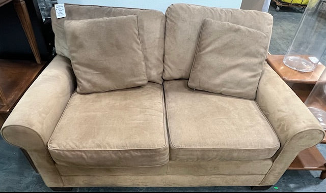 Brown Loveseat