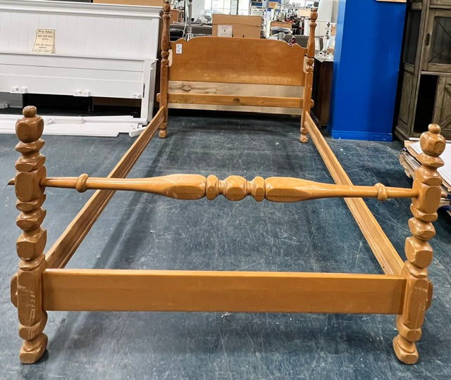 Double Wooden Bedframe (used)