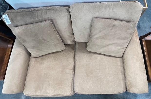 Brown Loveseat
