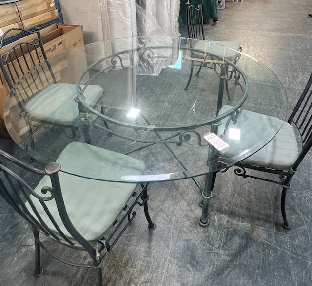 5 Piece Patio Dining Set (used)