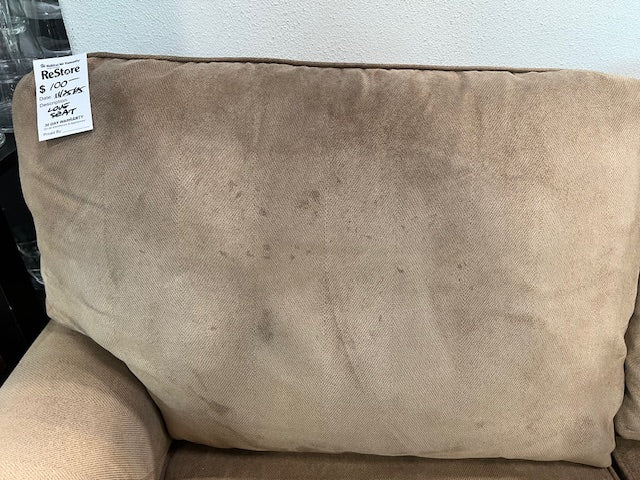 Brown Loveseat