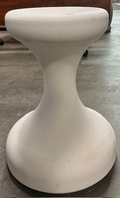 Small White Pool Stool