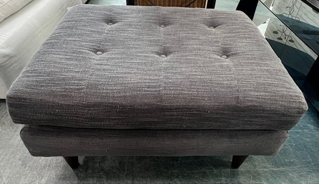 Dark Grey Ottoman