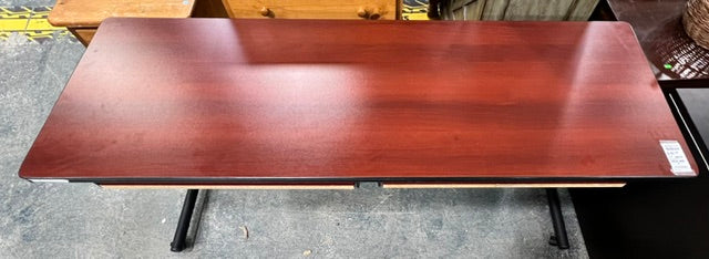 Brown Rolling Desk (used)