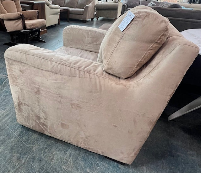 Beige Fabric Armchair (used)