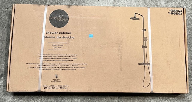 Black Shower Column (new)