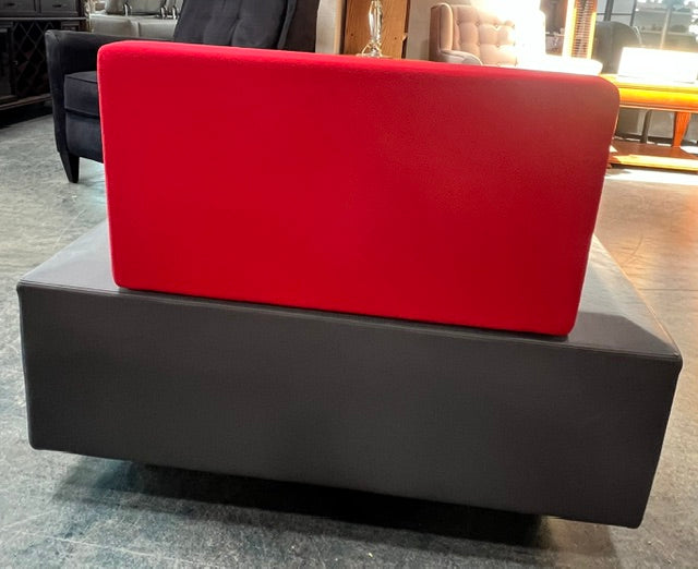 Grey Office Loveseat (used)