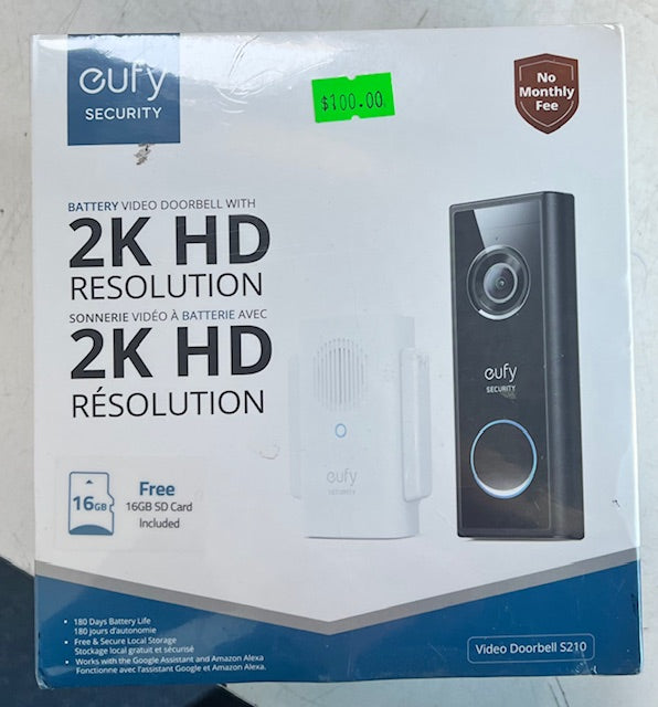 Eufy Video Doorbell (new)