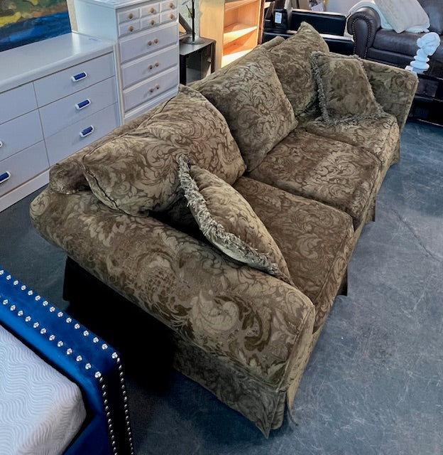 Green Three Seater Couch (used)