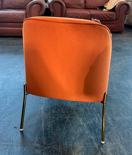 Nora Accent Chair in Orange (new)