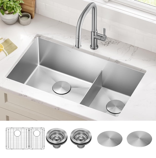 Kraus Stainless Steel Sink Set (new)