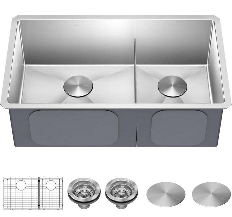 Kraus Stainless Steel Sink Set (new)