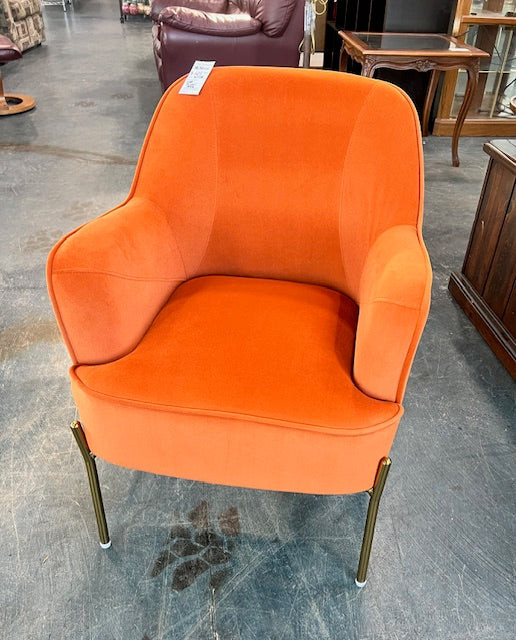 Nora Accent Chair in Orange (new)