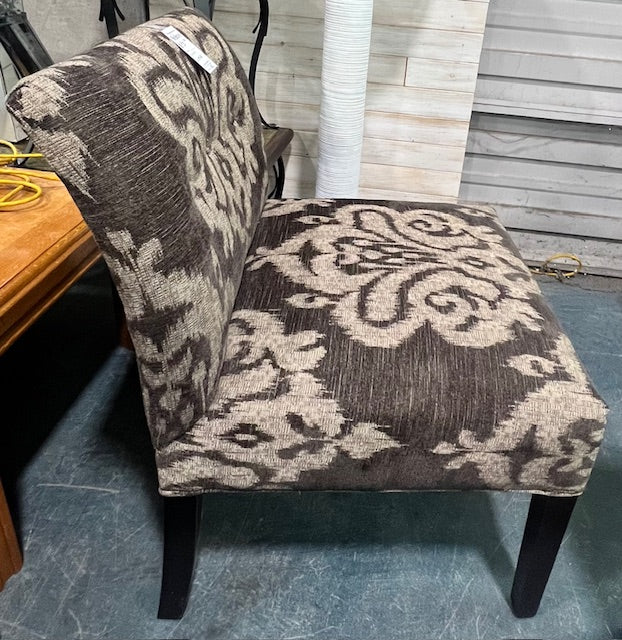 Brown Patterned Chair