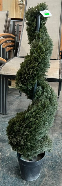 Nearly Natural Cedar Spiral Silk Tree Indoor/Outdoor (new)
