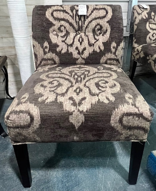 Brown Patterned Chair