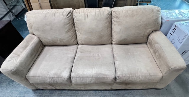 Beige Three Seater Couch (used)