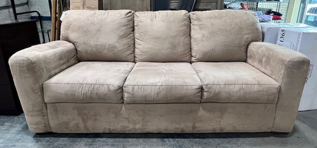 Beige Three Seater Couch (used)