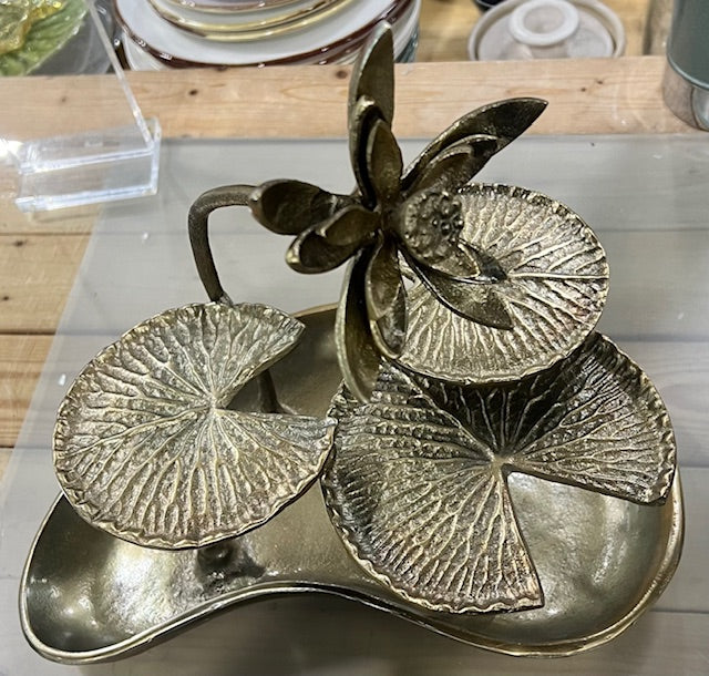 Brass Waterlily Garden