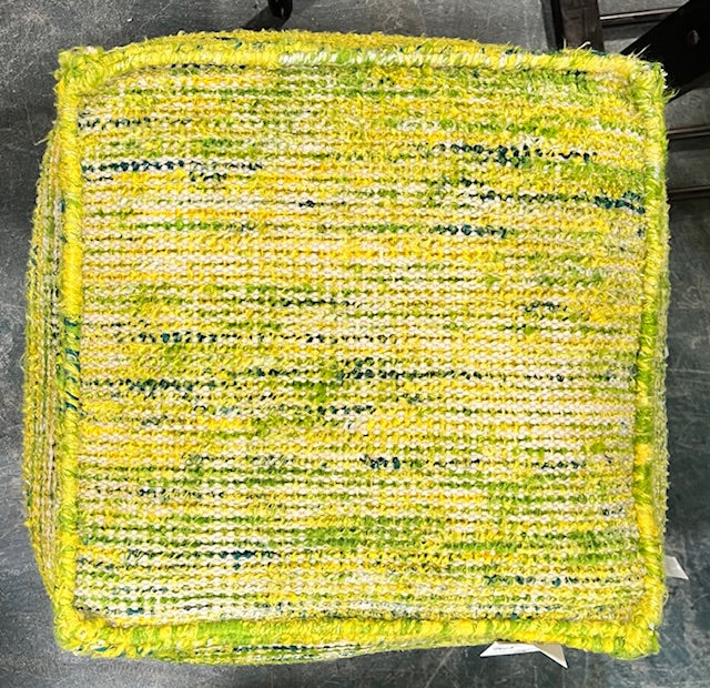 Green Pouf Ottoman
