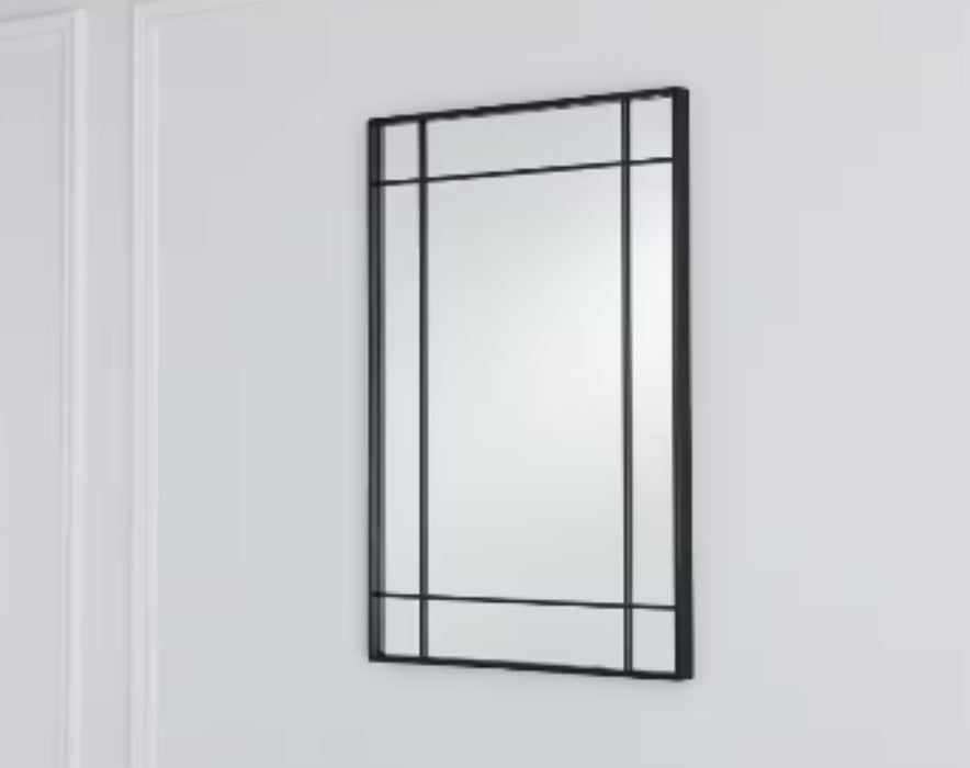 Gluckstein Elements Black Wall Mirror (new)