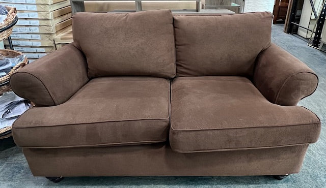 Brown Loveseat