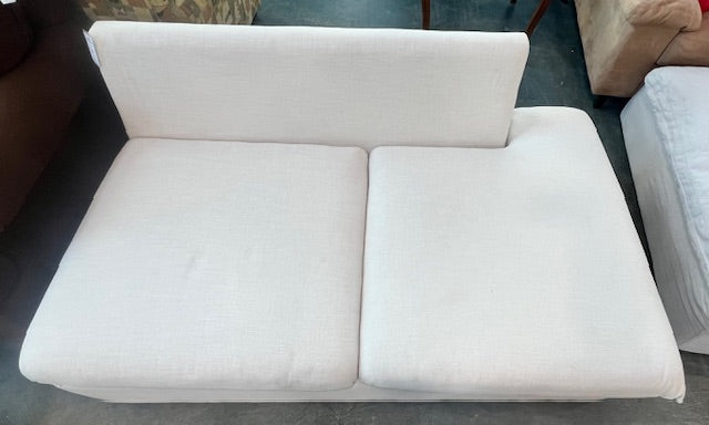 White Loveseat