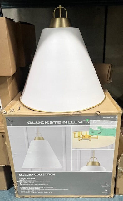 Gluckstein Elements 6 Light Pendant (new)